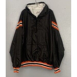Vintage Birdie Pull Over Windbreaker Jacket Size 3XL Hooded Lined Nylon Retro